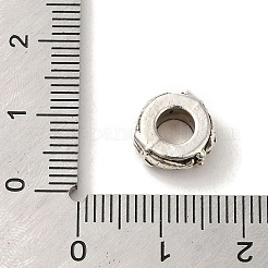 Европейские сплавочные бусины тибетского стиля  TIBEP-L021-25AS