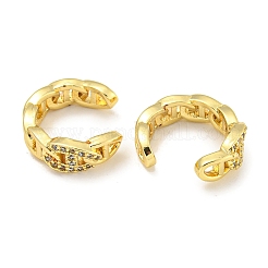 Серьги-манжеты из циркония EJEW-C104-084G