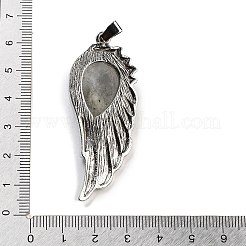 Натуральный лабрадорита большие подвески&nbsp;G-G112-02AS-05