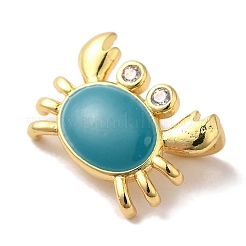 Стойки обшивки латунь микро проложить Циркон подвеску&nbsp;KK-U027-12-02G