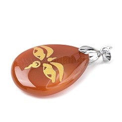 Природные смешанные подвески драгоценных камней&nbsp;G-F786-09O