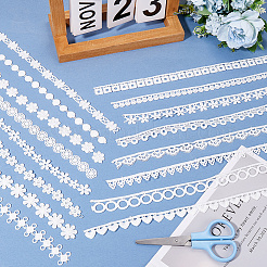 24 ярд двух видов кружевной ленты из молочного волокна&nbsp;OCOR-CY0001-09B