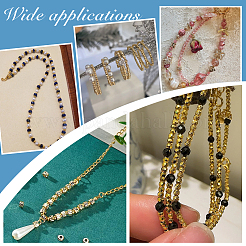 90 шт. 3 стиля латунные распорные бусины для стоек&nbsp;KK-PH0012-66