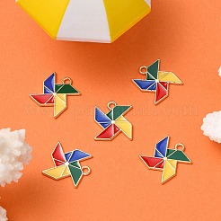 Подвески из эмали и сплава&nbsp;ENAM-YW0002-35A