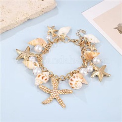 Сплав шарм браслеты FS-WGDFB6B-01