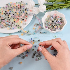 200 г 2 цвета светящиеся акриловые бусины&nbsp;MACR-SZ0001-60