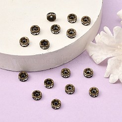 Латунные бусины разделители для поставки стразов RB-A014-Z6mm-01AB-NF