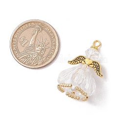 Граненые подвески стекла&nbsp;PALLOY-MZ00582-10