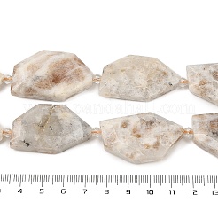 Натуральный Sunstone бисер пряди G-P548-A03-01