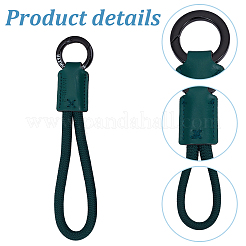 4шт 4 цвета брелки из искусственной кожи&nbsp;KEYC-GF0001-26