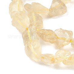 Сырой необработанный натуральный лимонный кварц G-M453-D05