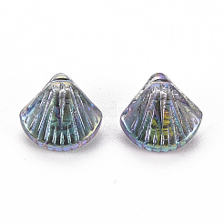 Гальванизировать прозрачные стеклянные подвески&nbsp;X-GLAA-S190-017L-01