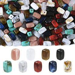 180шт 9 цвета акриловые бусины&nbsp;OACR-FS0002-55