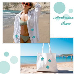 22 шт. полиэстеровые компьютеризированные вышитые термоклеевые/пришивные нашивки&nbsp;PATC-DC0001-15