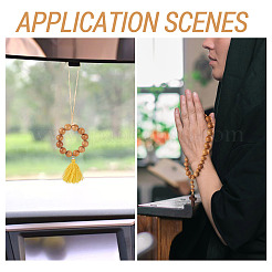 300шт 5 стиля бусины из натурального дерева&nbsp;WOOD-TA0002-86