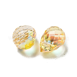 Гальванические стеклянные бусины&nbsp;EGLA-A041-02-HP02