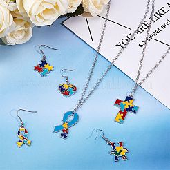 Подвески из эмали и сплава&nbsp;ENAM-SC0001-32P