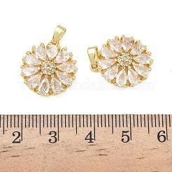 Латунные микро проложить кубического циркония подвески&nbsp;KK-L256-22G