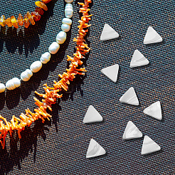 1 нить натуральных ракушечных бусин&nbsp;BSHE-BC0001-13