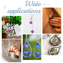 16 шт. подвески из нержавеющей стали 304 с открытой задней частью FIND-UN0002-90B