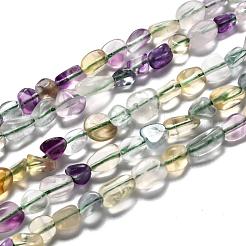 Природного флюорита бисер нитей G-F575-18A