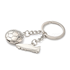 Брелки из сплава в виде футбольных бутс KEYC-I119-06P