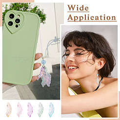 175 г двухцветные подвески из прозрачного стекла&nbsp;DGLA-TA0001-40