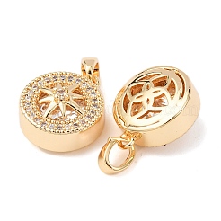 Латунные микро проложить кубического циркония подвески&nbsp;KK-A279-03G