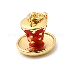 Латунь эмаль подвески&nbsp;KK-A268-11G-02