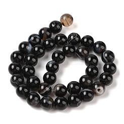 Натуральный полосатый агат G-Q194-C02-03A