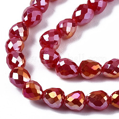 Непрозрачное стекло бисер нитей&nbsp;X-EGLA-T008-16I