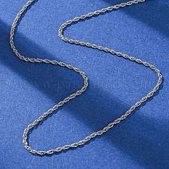 Ожерелья из цепочек из нержавеющей стали 304 толщиной 1.5 мм NJEW-T016-23P