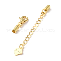 925 удлинитель цепи из стерлингового серебра&nbsp;STER-G039-03C-G