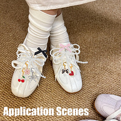 30 шт. 15 стиля подвески для обуви из сплава HJEW-HY00121