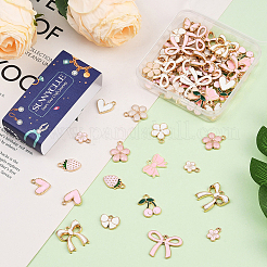 80шт 20 стиля подвески из сплава с эмалью&nbsp;ENAM-SC0007-06