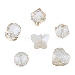 Прозрачные стеклянные бусины&nbsp;EGLA-N002-49-A04