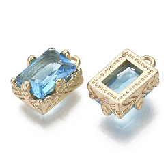 Стеклянные стразы подвески&nbsp;GLAA-N038-20B