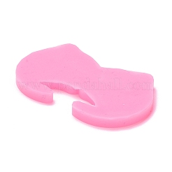 Луна с головой волка кулон силуэт силиконовые Молды&nbsp;LS-DIY-M034-16