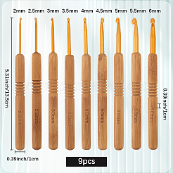 Алюминиевые вязальные крючки иглы&nbsp;SENE-DJ0001-08