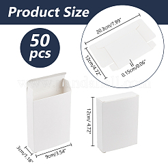 Бумажные упаковочные коробки&nbsp;CON-WH0085-94A