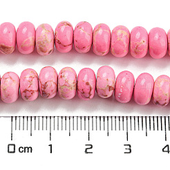 Синтетические окрашенные нити императорской яшмы G-D077-E01-01H