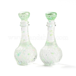 Муляж бутылки из прозрачной смолы кабошон RESI-E025-02B