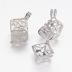 Подвески латуни медальон KK-P115-06P