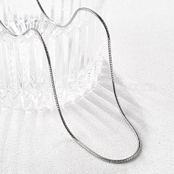 Не тускнеющие ожерелья из нержавеющей стали 304 в виде змеи&nbsp;NJEW-L160-010P