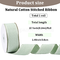 Двусторонняя бархатная лента из полиэстера&nbsp;SRIB-WH20020-040B-03