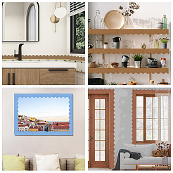 12 шт. фанерная карнизная плитка&nbsp;DIY-CP0013-27D