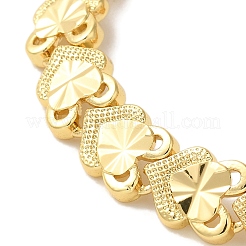 Браслеты из латуни с покрытием стойки BJEW-K258-01D-G