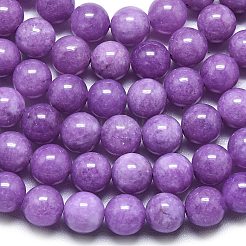 Натуральный Malaysia нефритовые бусы пряди&nbsp;G-L645-A01-8mm-18