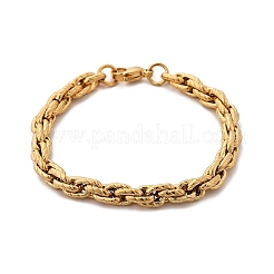 Браслеты-цепочки из нержавеющей стали 304&nbsp;BJEW-P351-01B-G