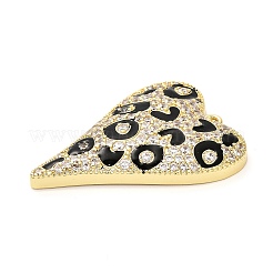 Латунные микро проложить кубического циркония подвески KK-L229-077B-G